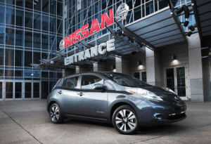 Nissan Leaf sales success