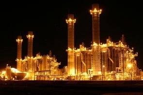 electric power generation at night